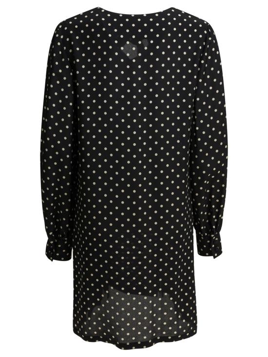 26SS 발렌티노 가라바니 미디 원피스 8B3VAJF89DW TB1 Black - VALENTINO GARAVANI