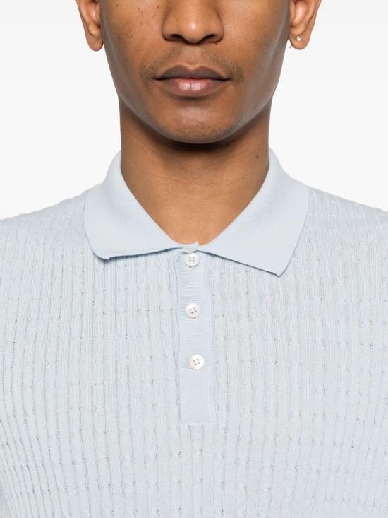 26SS 딸리아토레 폴로 티셔츠 KARTGSE2601 509 Clear Blue - TAGLIATORE