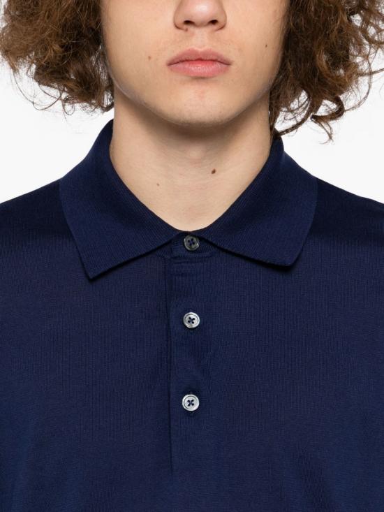 26SS 톰포드 폴로 티셔츠 KPS035YMC040 UDB Blue - TOMFORD