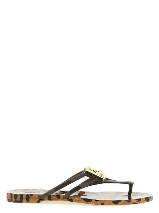 26SS 돌체앤가바나 러버 비치웨어 슬라이드 CW2418AY850HY13M