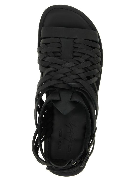 26SS 요지 야마모토 샌들 HKE03768BLACK2 - YOHJI YAMAMOTO
