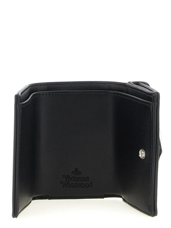 26SS 비비안웨스트우드 반지갑 5115002EWS0026N401 BLACK DOM - VIVIENNE WESTWOOD
