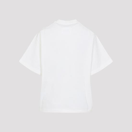 26SS 질샌더 반팔 티셔츠 J02GC0140 J20347 102 PORCELAIN DOM - JIL SANDER