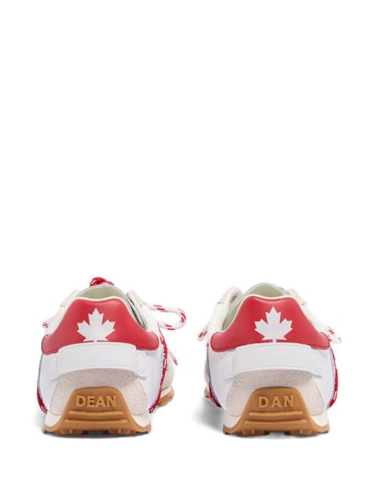 26SS 디스퀘어드2 스니커즈 SNM048623808840 M2887 Bianco denim rosso - DSQUARED2