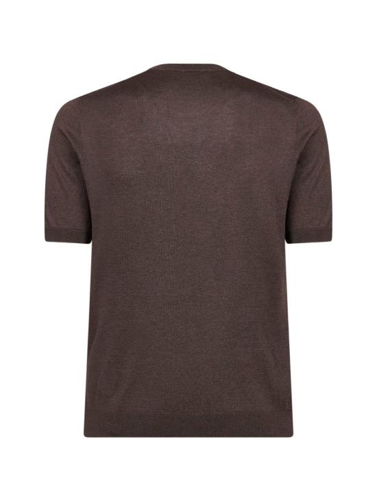 26SS 딸리아토레 반팔 티셔츠 JOSH GSE2603184 Brown - TAGLIATORE