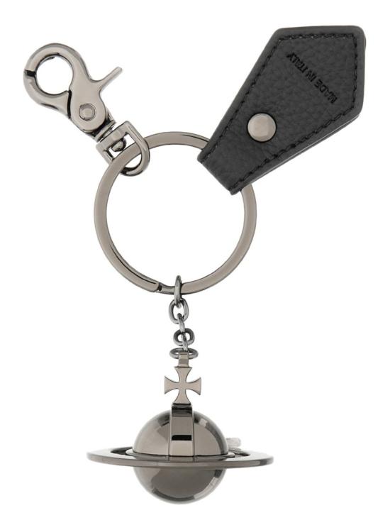  비비안웨스트우드 키링 비비안 웨스트우드 3D 오브 키체인 블랙 - VIVIENNE WESTWOOD