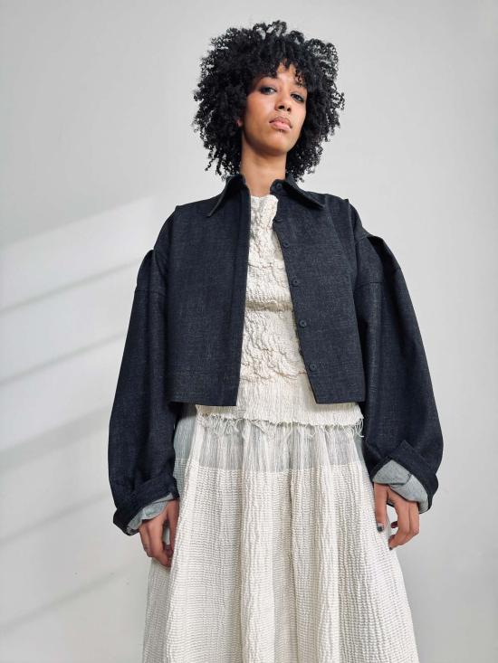  예세이트 블라우스 예사엣 에셰 크링클 쉘 탑 - YESAET