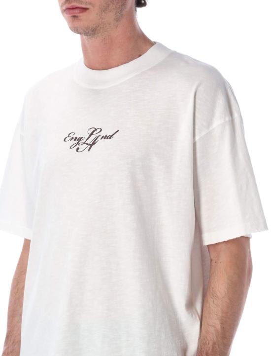  리프레젠트 탑 잉글랜드를 대표하는 티셔츠 플랫 화이트 - REPRESENT