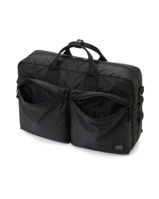  포터 브리프케이스 요시다앤코 나일론 포스 3웨이  블랙 - PORTER