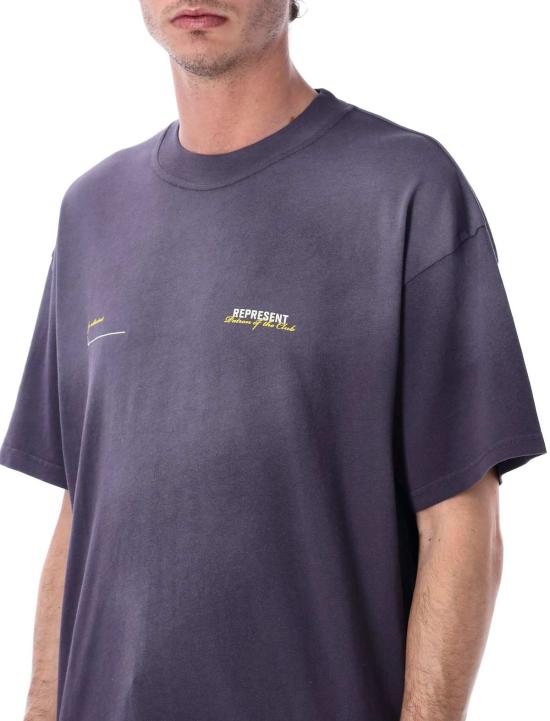 리프레젠트 탑 클럽 후원자를 상징하는 플럼 색상 티셔츠 - REPRESENT