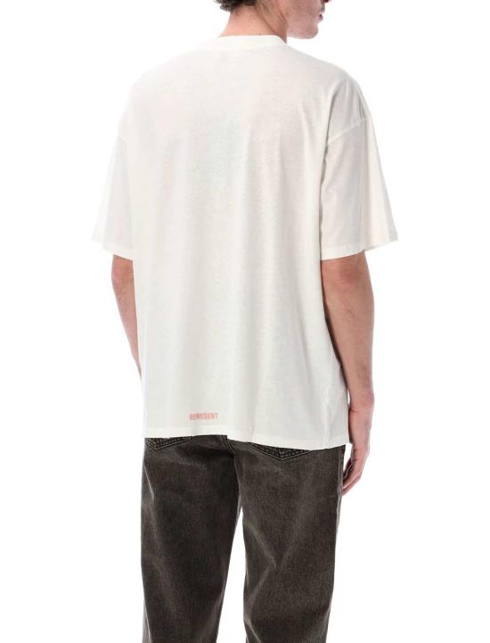  리프레젠트 탑 이니셜 스타 티셔츠 플랫 화이트 - REPRESENT