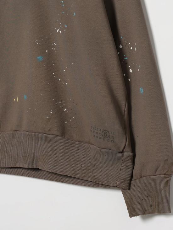 26SS [키즈] MM6 메종마르지엘라 풀오버 M61006MM07K M6908 Grey - MM6 MAISON MARGIELA