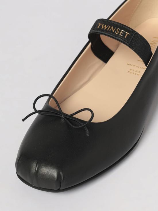 26SS [키즈] 트윈셋 슈즈 261GCJ022 00006 Black - TWINSET