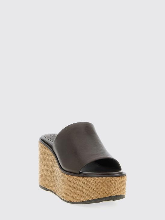 26SS 브루넬로 쿠치넬리 힐/펌프스 MZSLG3213 C9122 Brown - BRUNELLO CUCINELLI