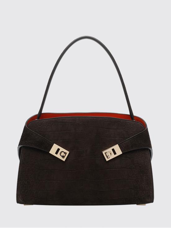 26SS 살바토레 페라가모 숄더백 219816 792871 TESTA DI MORO Brown