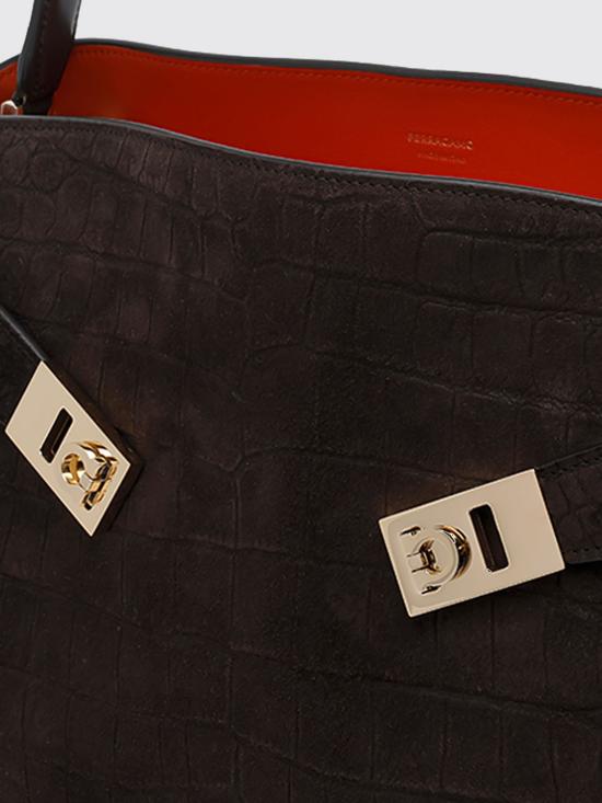 26SS 살바토레 페라가모 숄더백 219816 792871 TESTA DI MORO Brown - SALVATORE FERRAGAMO