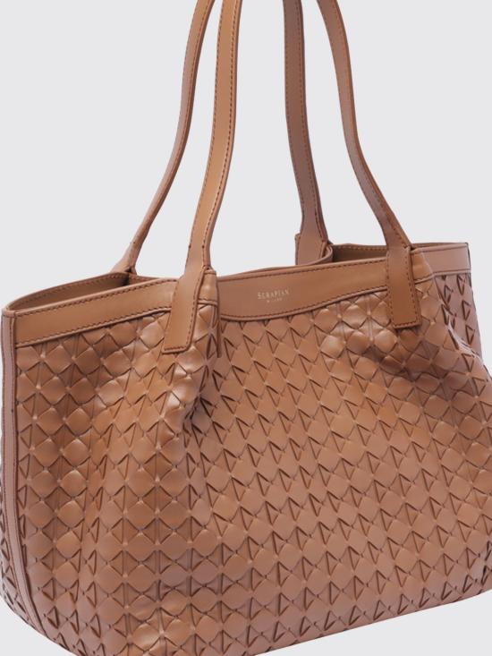 26SS 세라피안 숄더백 SRMOSWLL684532A 119 Brown - SERAPIAN