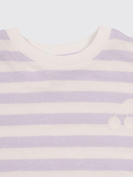 26SS [키즈] 봉쁘앙 티셔츠 C06GTSK00001 257A Violet - BONPOINT
