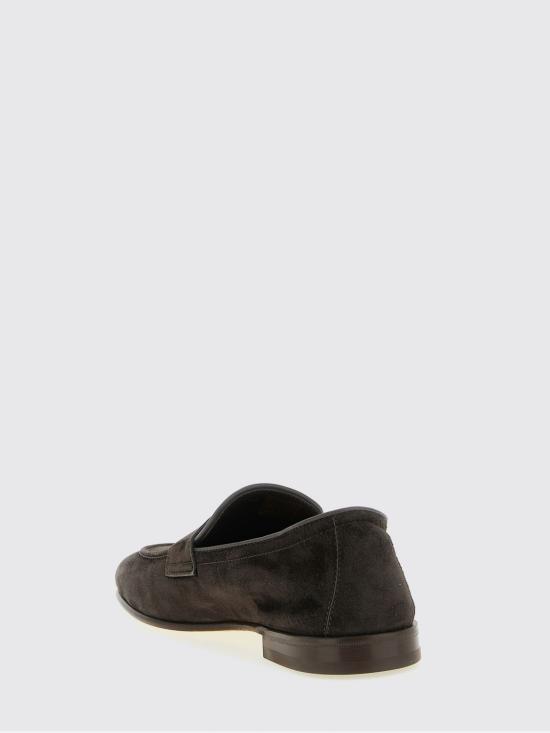 26SS 브루넬로 쿠치넬리 스웨이드 소프트 페니로퍼 MZUCAHG730 C8391 Brown - BRUNELLO CUCINELLI