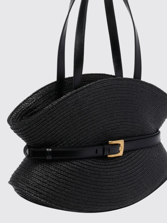 26SS 발망 숄더백 GF1DQ023TFRF 0PA Black - BALMAIN