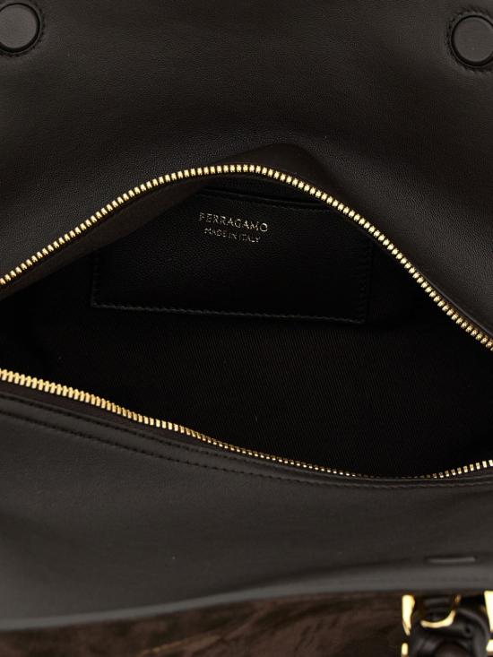 26SS 살바토레 페라가모 토트백 789526 TESTADIMORO Brown - SALVATORE FERRAGAMO