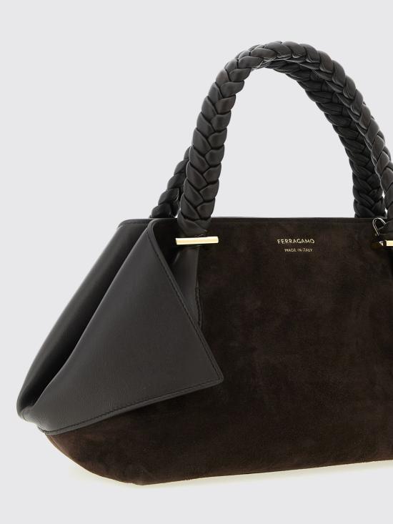 26SS 살바토레 페라가모 토트백 789526 TESTADIMORO Brown - SALVATORE FERRAGAMO