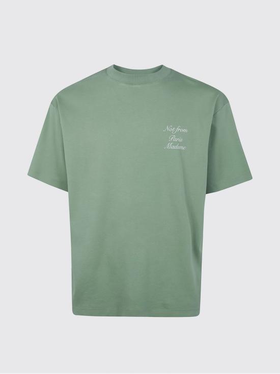 26SS 드롤드무슈 반팔 티셔츠 KTS209CO002LGN LIGHT Green - DROLE DE MONSIEUR