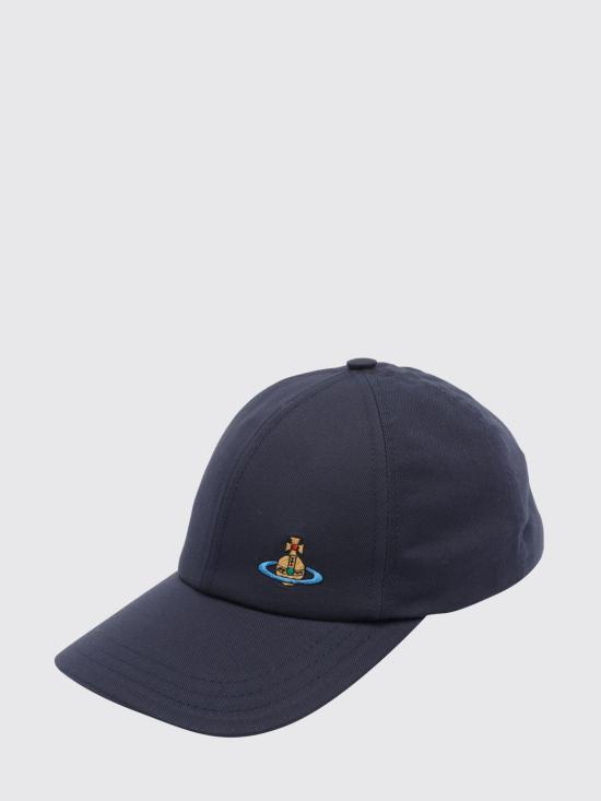 26SS 비비안웨스트우드 모자 81020019W01HC K410 Blue - VIVIENNE WESTWOOD