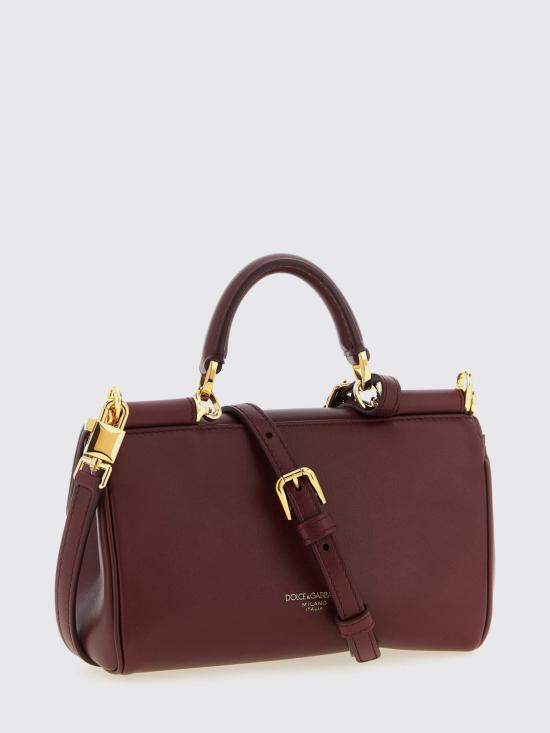 26SS 돌체앤가바나 마이 시실리 핸드백 BB7864B7321 80346 Burgundy - DOLCE & GABBANA
