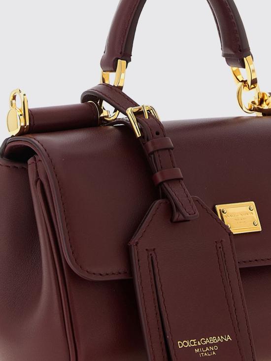 26SS 돌체앤가바나 마이 시실리 핸드백 BB7864B7321 80346 Burgundy - DOLCE & GABBANA