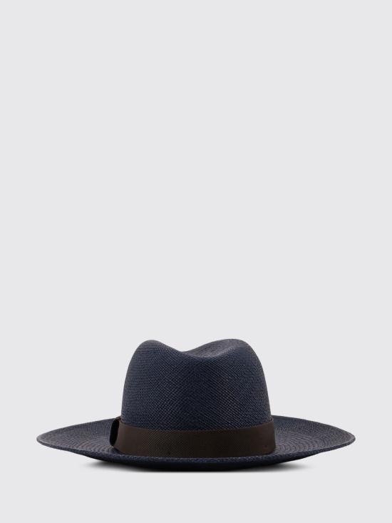 26SS 브루넬로 쿠치넬리 모자 MCAP90019 CES66 Blue - BRUNELLO CUCINELLI