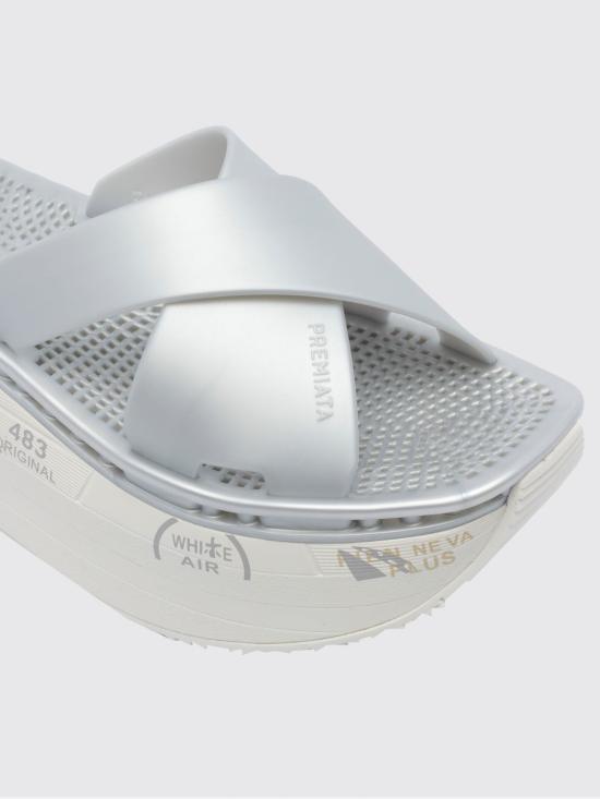 26SS 프리미아타 힐/펌프스 MOURA 7458 Silver - PREMIATA