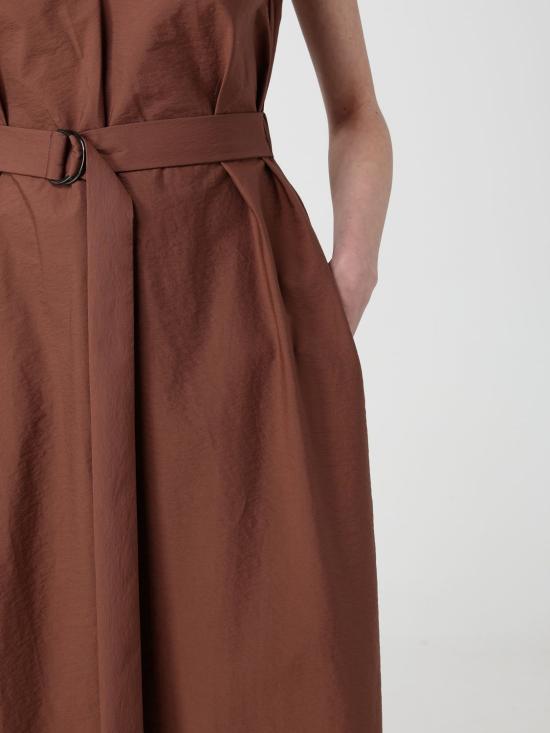 26SS 브루넬로 쿠치넬리 롱 원피스 M0F79A5092 C4182 Red - BRUNELLO CUCINELLI