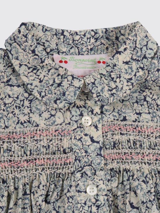 26SS [키즈] 봉쁘앙 셔츠 S06XBLW00006 519A Blue - BONPOINT