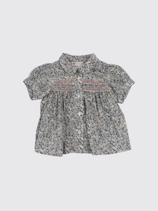 26SS [키즈] 봉쁘앙 셔츠 S06XBLW00006 519A Blue