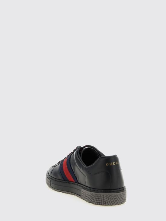 26SS 구찌 웹 에이스 스니커즈 849836AAFN3 1076 Black - GUCCI