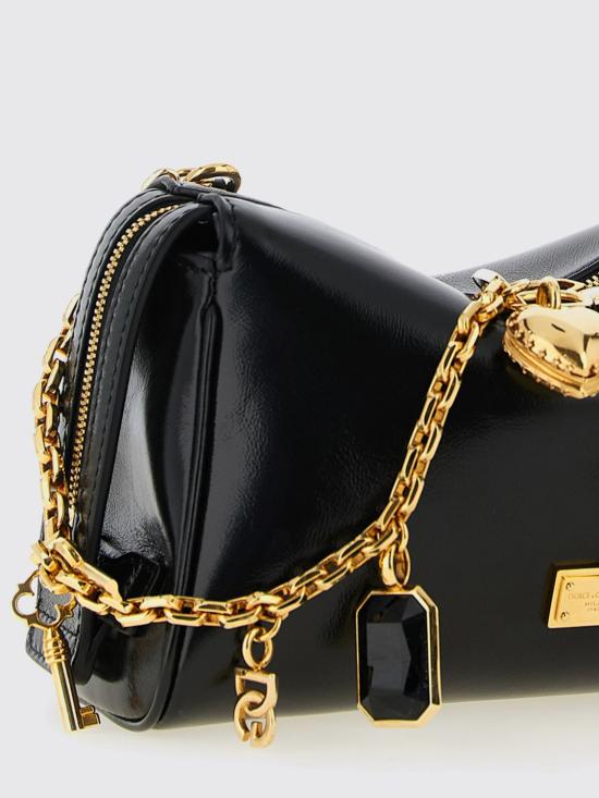 26SS 돌체앤가바나 Mini Vittoria 핸드백 BB7889A0070 8I984 Black - DOLCE & GABBANA