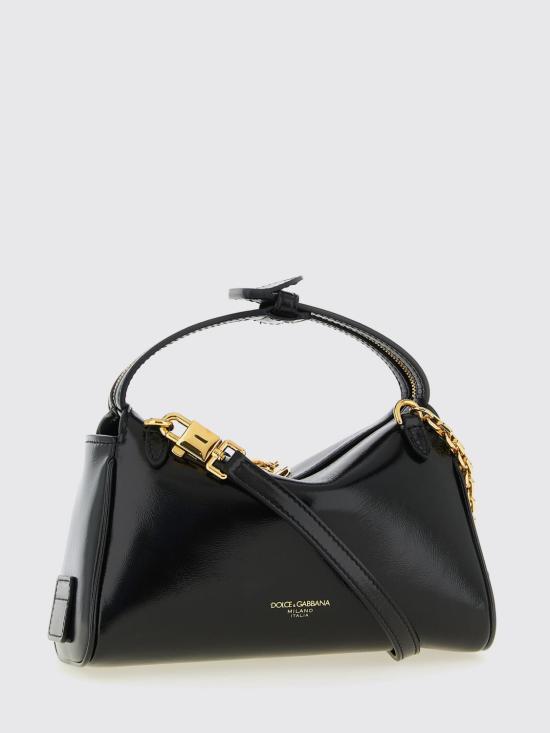 26SS 돌체앤가바나 Mini Vittoria 핸드백 BB7889A0070 8I984 Black - DOLCE & GABBANA