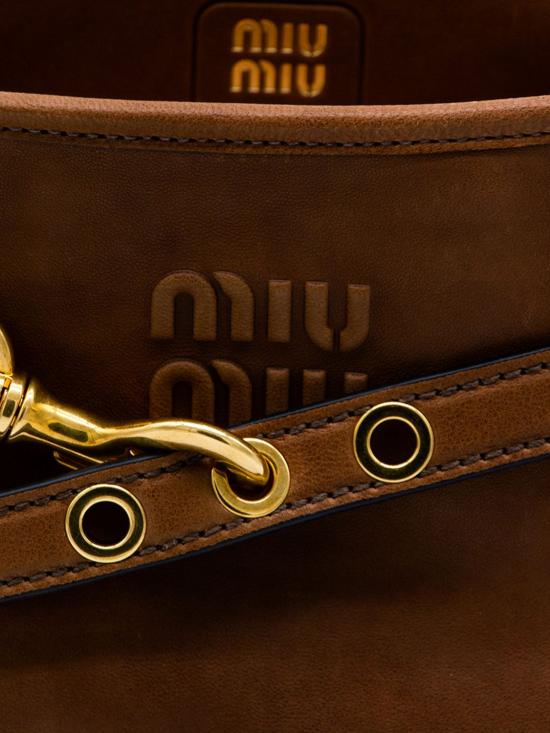 26SS 미우미우 숄더백 5BE101VOOO2BBL F0316 Brown - MIU MIU