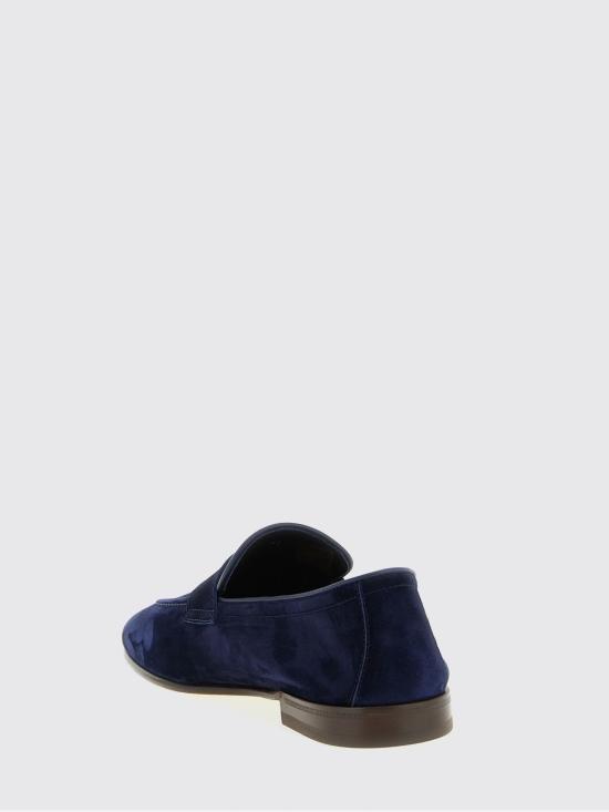 26SS 브루넬로 쿠치넬리 스웨이드 소프트 페니로퍼 MZUCAHG730 C8862 Blue - BRUNELLO CUCINELLI