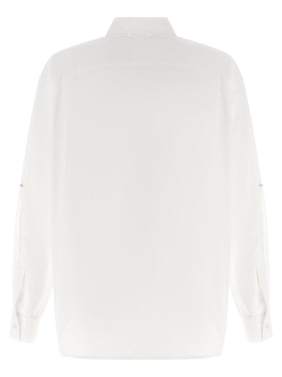  막스마라 탑 막스 마라 Mxm 테뉴 셔츠 화이트 - MAX MARA