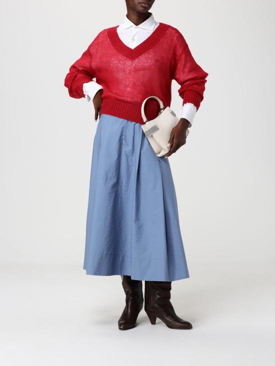 26SS 브루넬로 쿠치넬리 스웨터 M2I776852 C9053 Red - BRUNELLO CUCINELLI