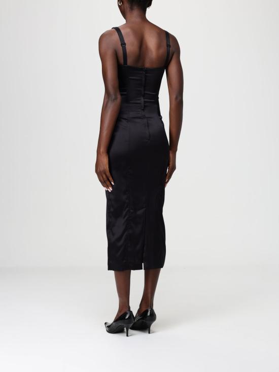 26SS 돌체앤가바나 롱 원피스 F6DIHTFURAG N0000 Black - DOLCE & GABBANA