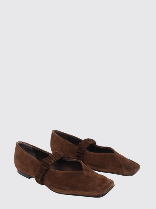 26SS 알로하스 플랫 슈즈 S101176 01 Brown - ALOHAS