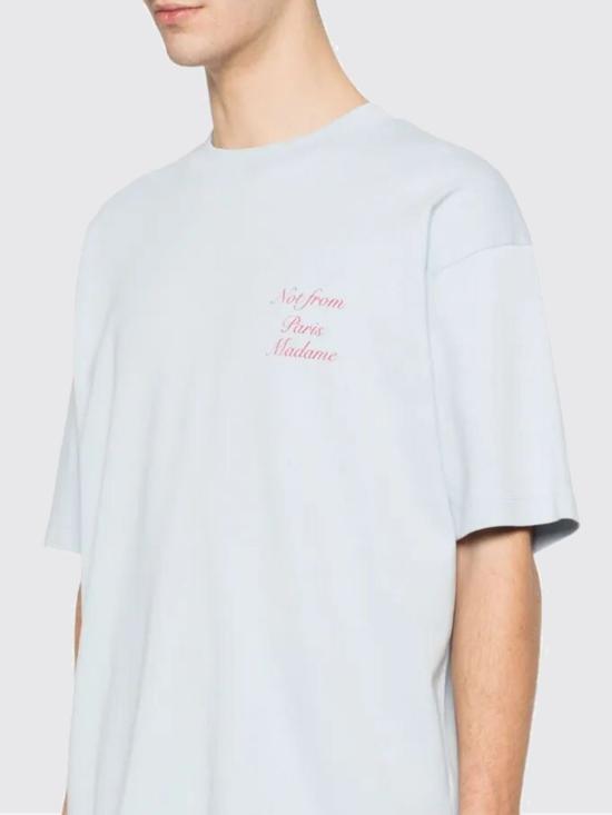 26SS 드롤드무슈 반팔 티셔츠 KTS209CO002LBE LIGHT Blue - DROLE DE MONSIEUR