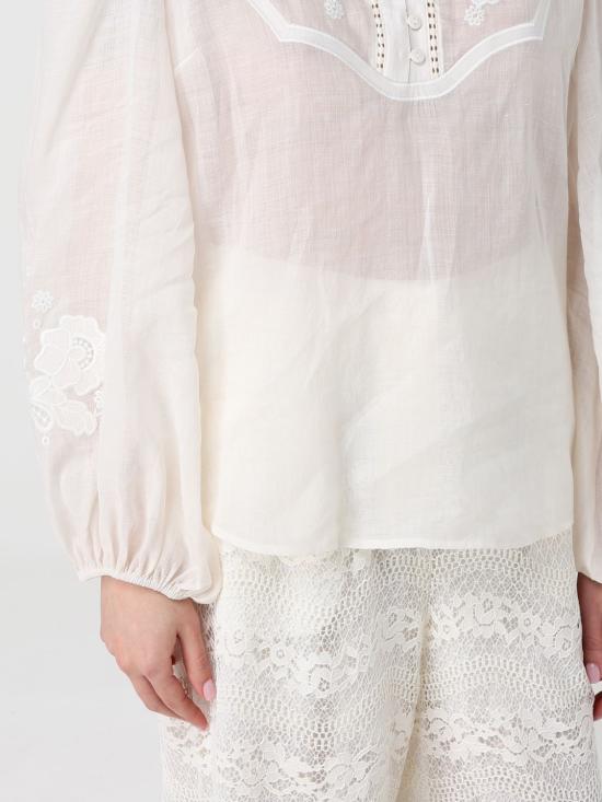 26SS 트윈셋 셔츠 261TT2291 00059 Pearl - TWINSET