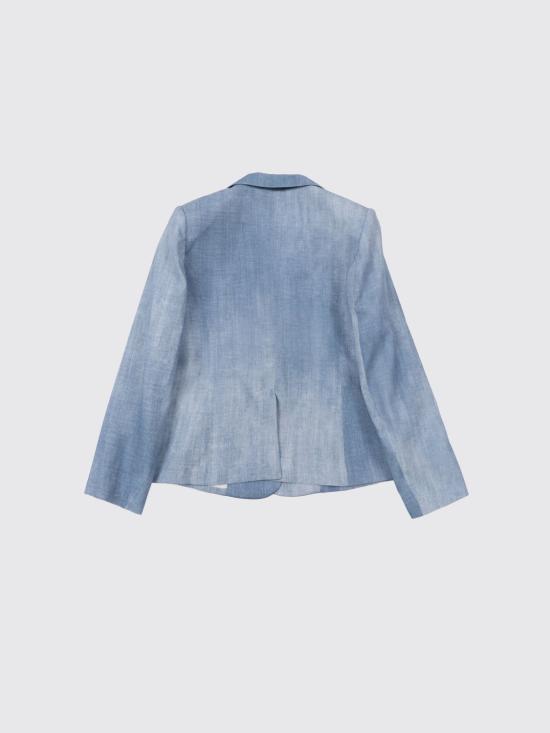 26SS [키즈] 에르마노 설비노 코트 Z1G1017366 0062 Grey - ERMANNO SCERVINO