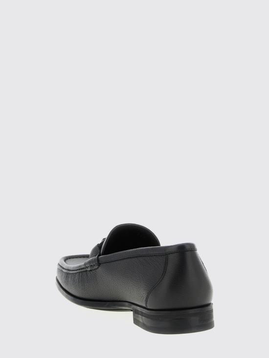 26SS 살바토레 페라가모 간치니 오너먼트 모카신 029457 791770 072 Black - SALVATORE FERRAGAMO