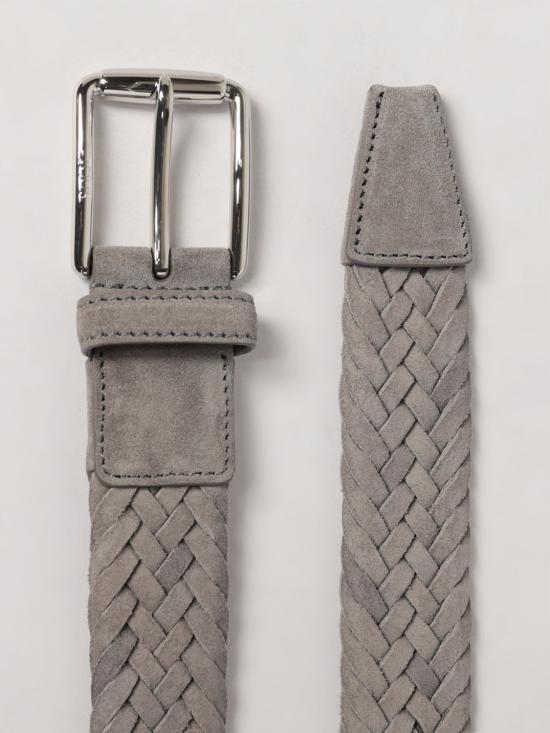 26SS 토즈 가죽 벨트 XCMCPR23100HMK B607 Grey 1 - TODS