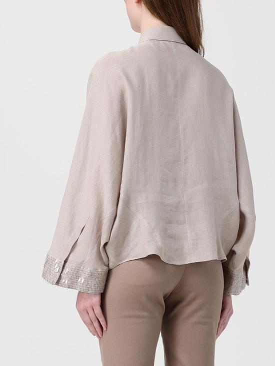 26SS 브루넬로 쿠치넬리 셔츠 MA698RH316 C4664 Beige - BRUNELLO CUCINELLI